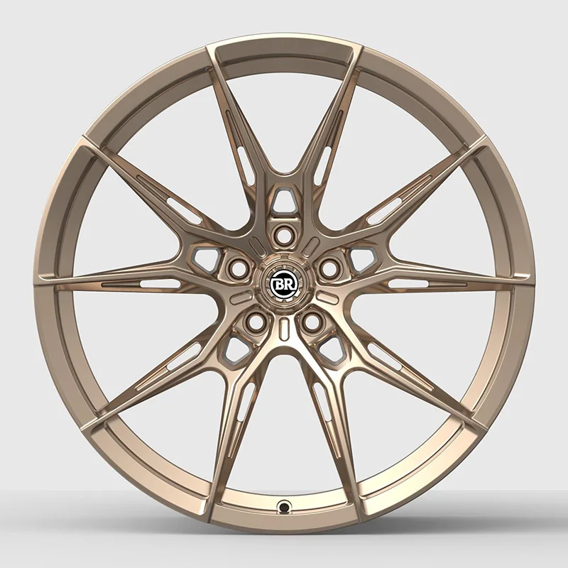 Borui Customized 19-22 Inch 5x114.3 Forged Aluminum Alloy Racing Car Wheel Rims Deep Concave Multi-Spoke Flow Design Fit For