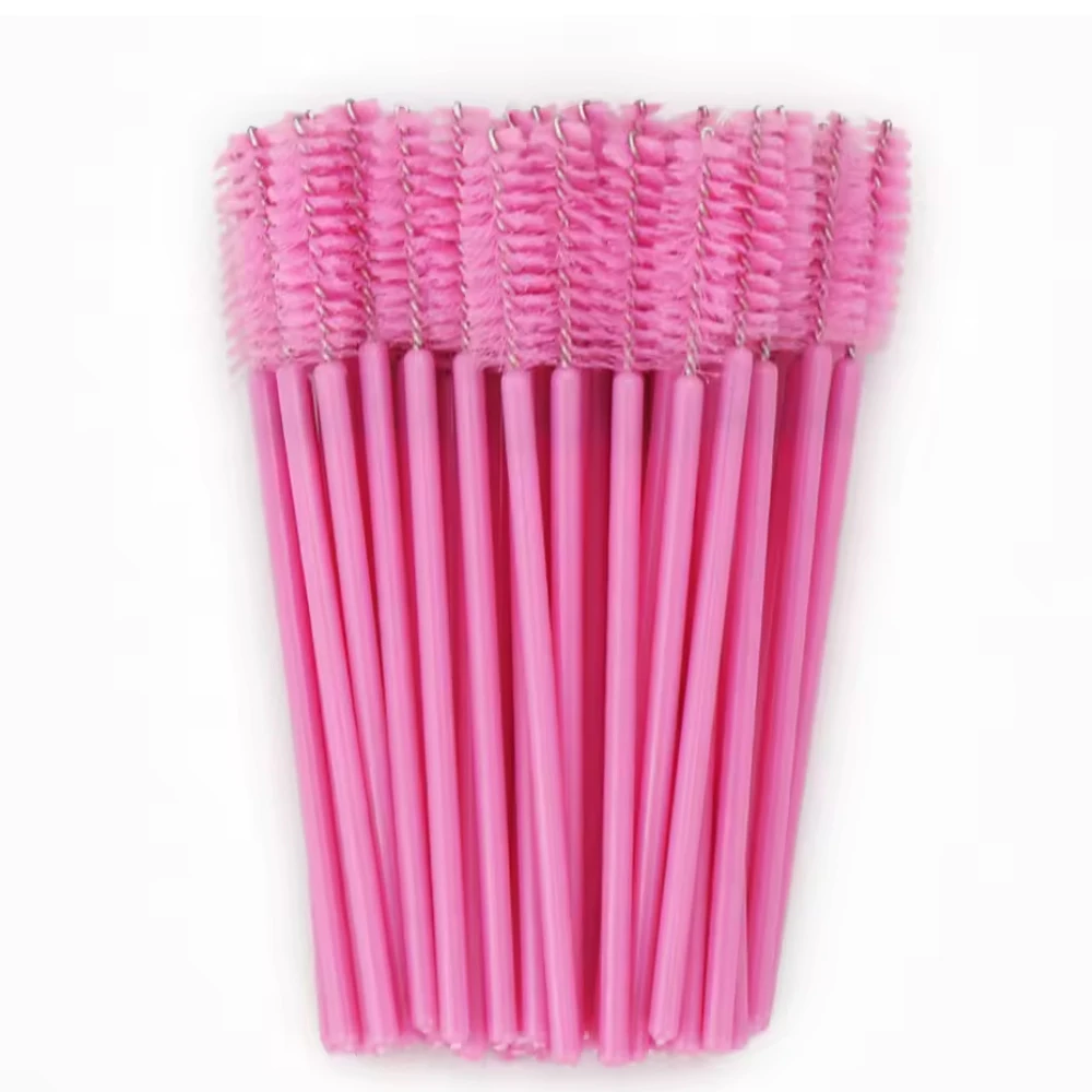 50 Cepillos Desechables para Rímel, Varitas de Rímel, Kits de Maquillaje para Extensión de Pestañas, Cejas y Maquillaje