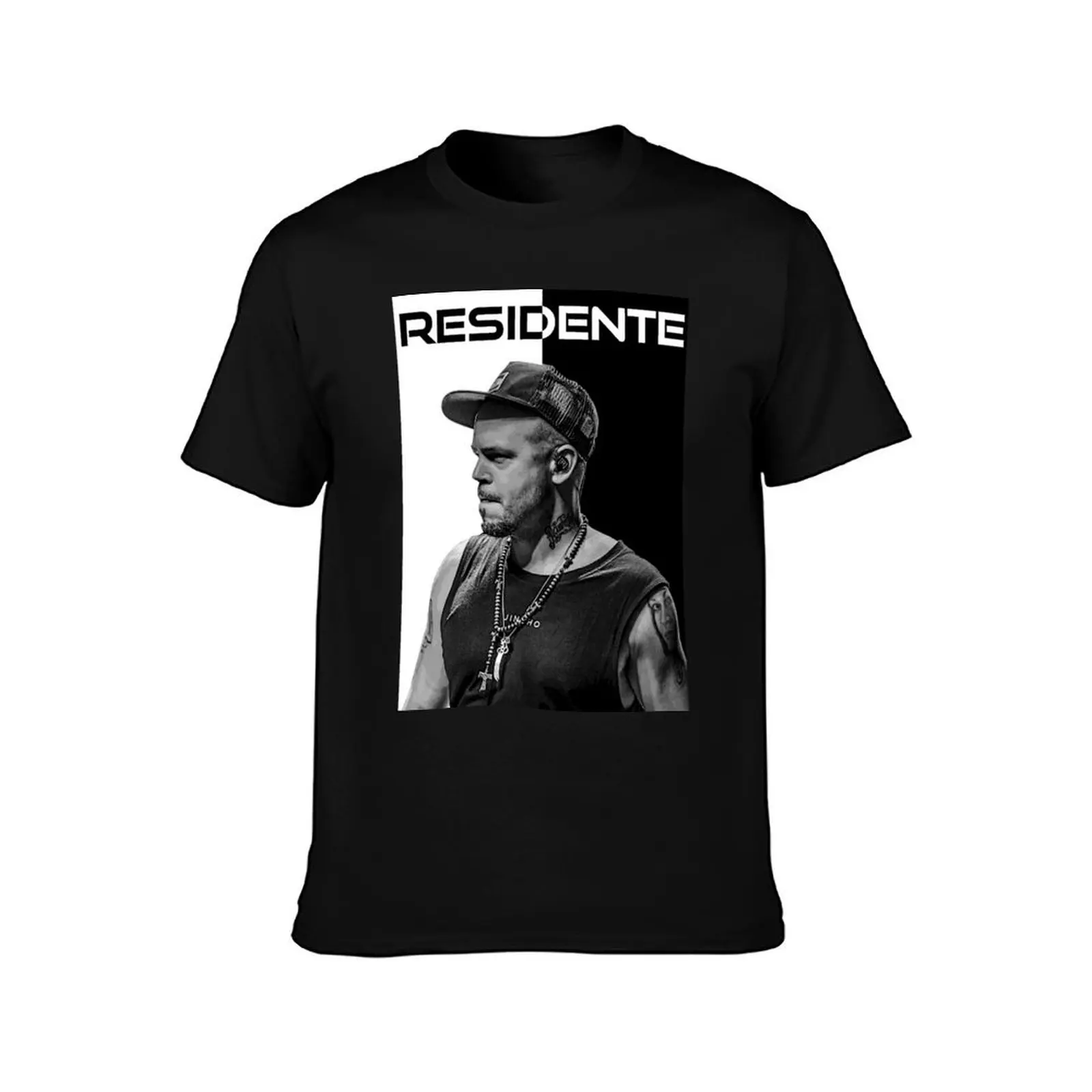 residente calle 13 rene T-Shirt Summer Casual Cotton Tee Oversized Streetwear Tops Vintage Graphic Print Unisex Men Women