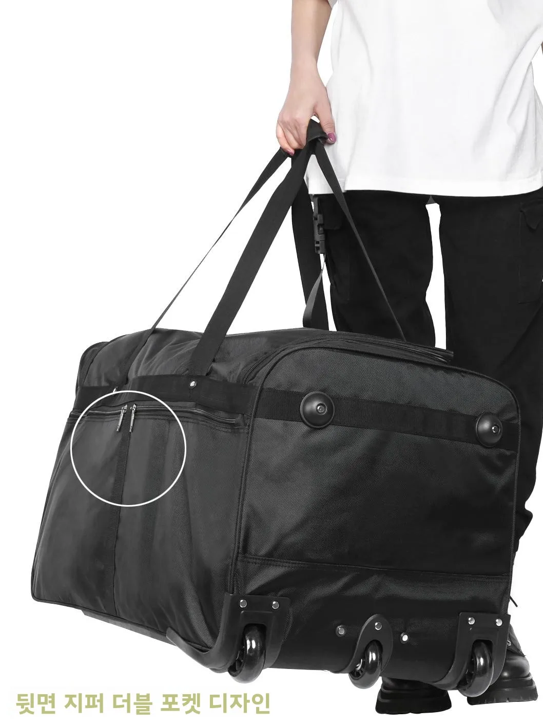 

Large Capaci Lage Bag for Students Dormi Travel Carry-On Suitcase Airline Che-In Blanket Storage Ox Cloth Bag