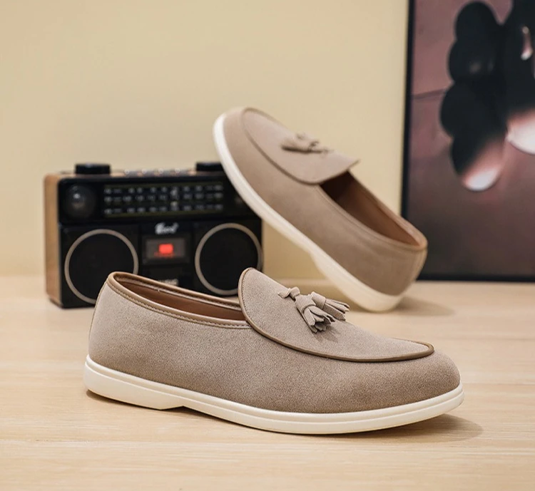 Meistverkaufte Leichte Herren-Freizeitschuhe Niedrig Geschnittene Slipper Flache Sohle Herren-Boardschuhe – Detail 13