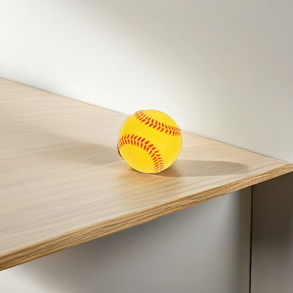 

2Pcs PU Sponge Training Baseballs for Soft Indoor Softball for Safe Practice Beginner-Friendly Baseballs for Indoor and Out
