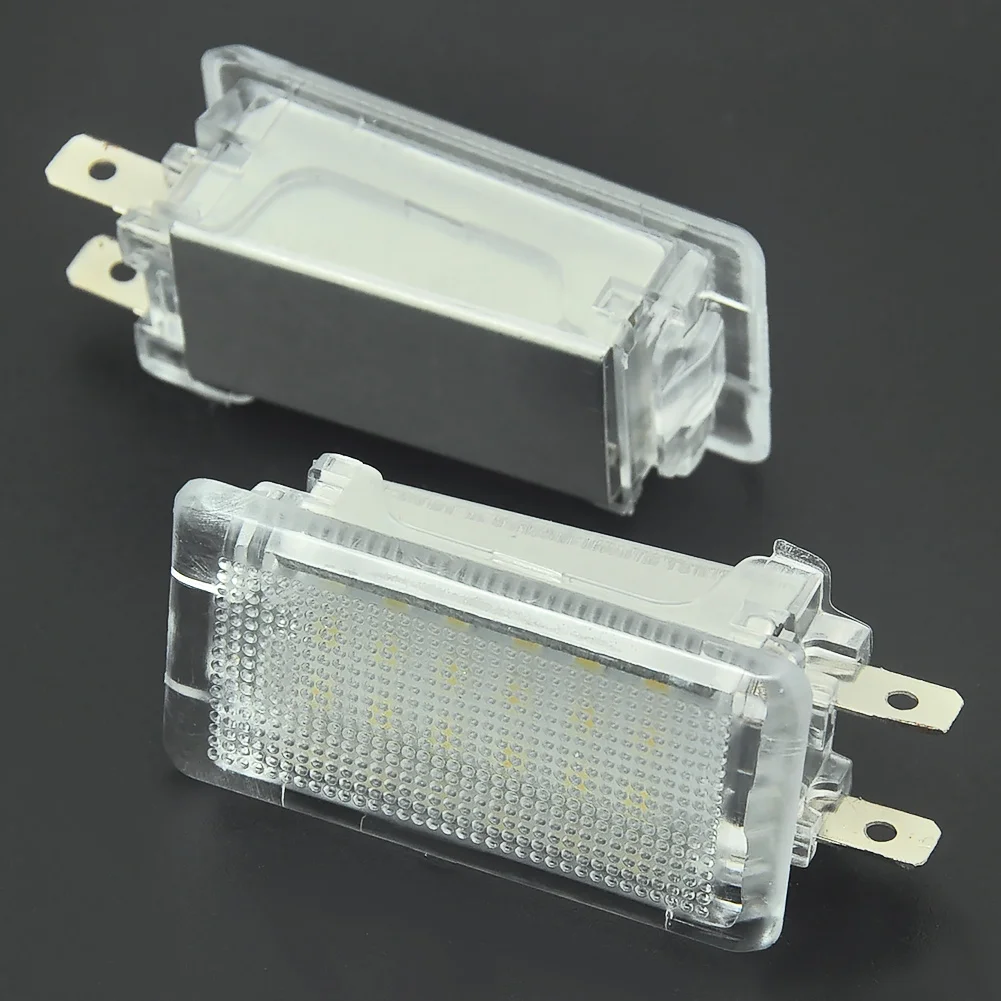 2Pcs/Set LED Car Number License Plate Lights Lamp Bulb Luggage Trunk Light for Opel Insignia  Astra G Convertible Vectra C