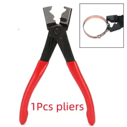 1PCS/130PCS Water Pipe Clamp Collar Hose Clip Clamp Pliers Car Repair Hand Tool R Type Car Hose Oil Hose Crimping Plier