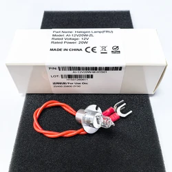12V20W halogen lamp for ZYBIO EXC 200 EXC200 FOR ZYBIO 12V20W, EXC400 ZS400 biochemistry analyzer