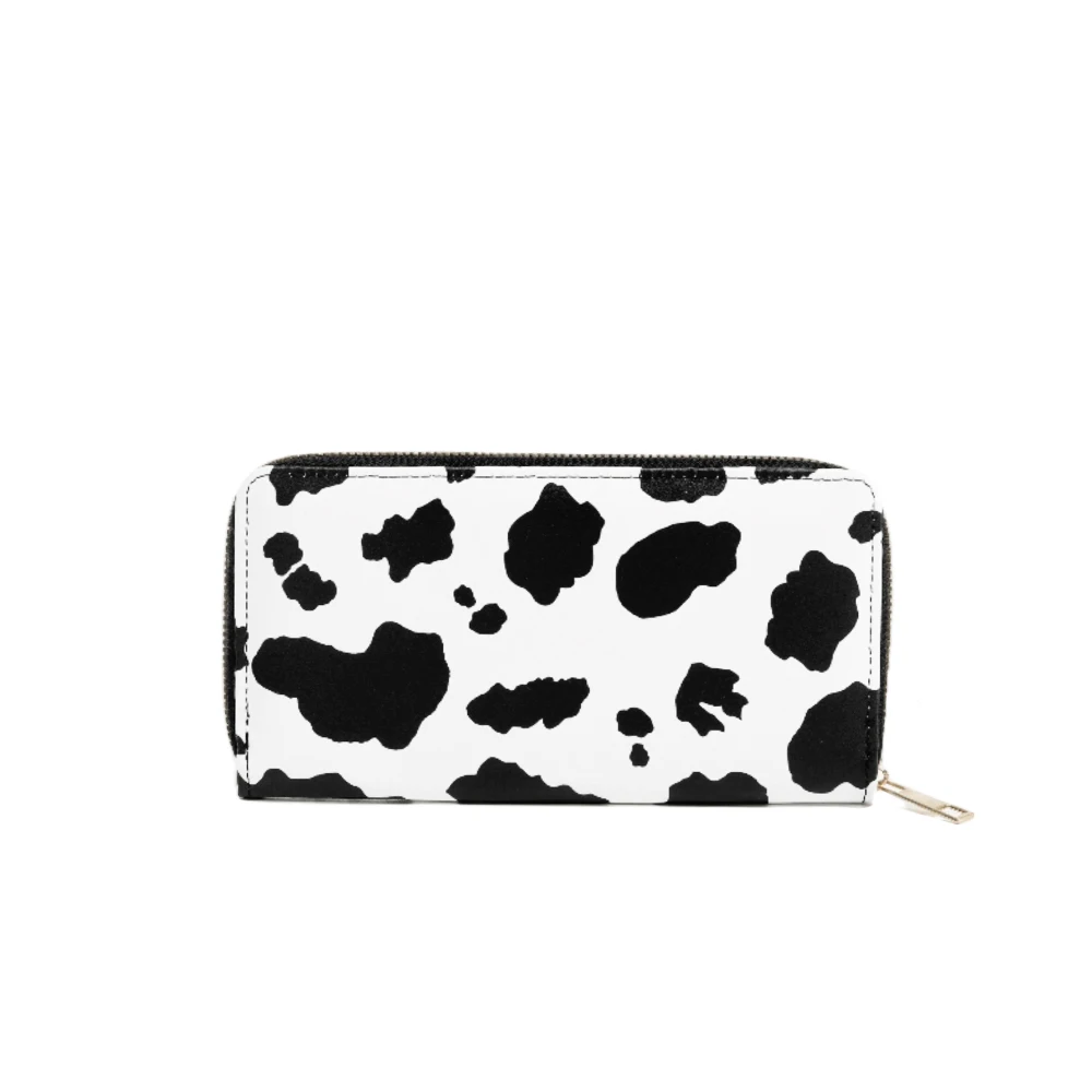 

Женский кошелек из искусственной кожи с несколькими отделениями и длинным горизонтальным клатчем