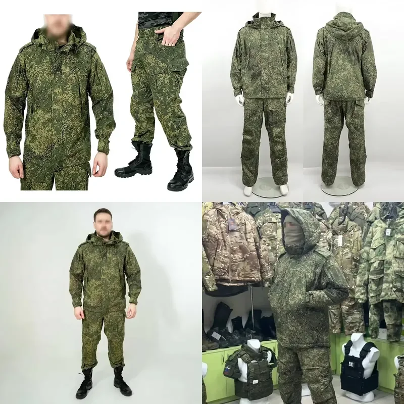 for VKBO 2.1 Level 5 Tactical Combat Suit TKO EMR Jacket Set Windproof Waterproof Outdoor Hooded Coat