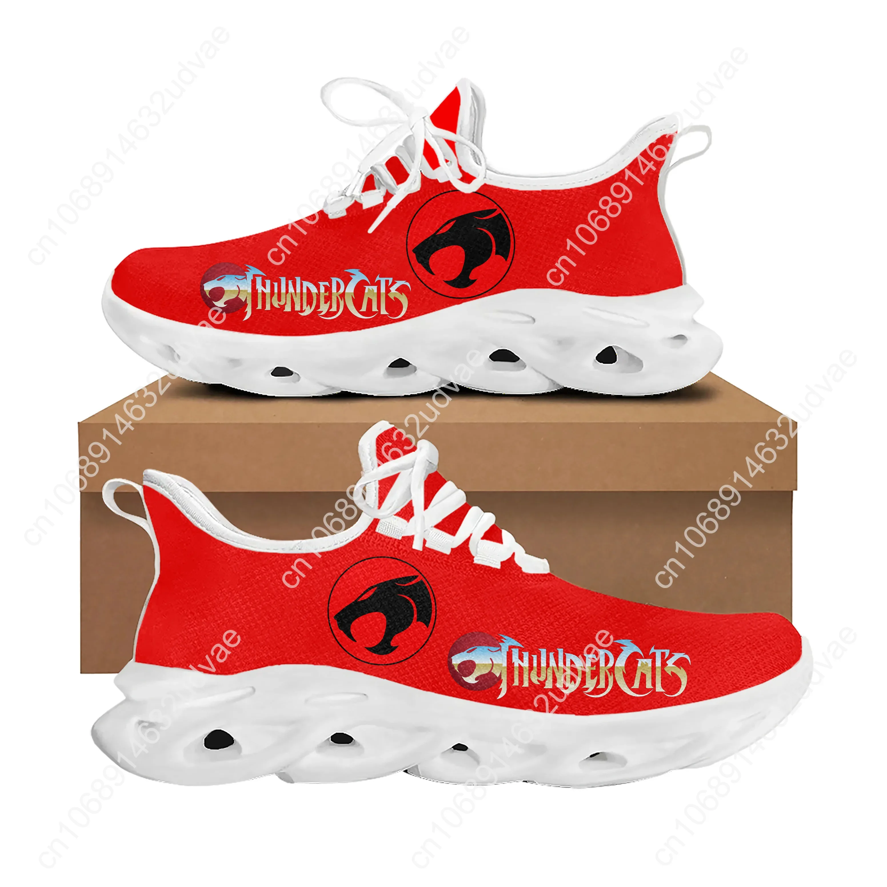 

Thundercats Flats Sneakers Mens Womens Teenager Sports Running Shoes High Quality Cowboy Cartoon Custom Lace Up Mesh Footwear