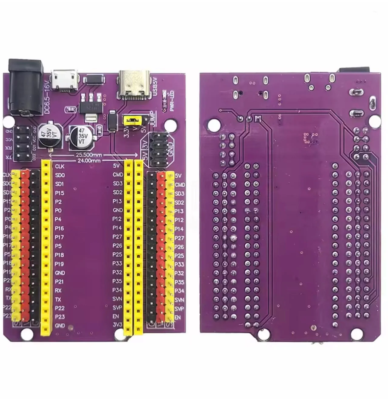 38Pin Expansion Board for ESP32 Development Board Internet of Things Wifi BT Module Dual-core CPU Low Power Consumption ESP-32