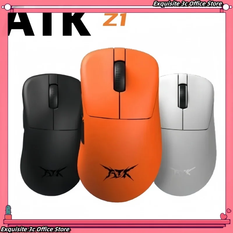 

Мышь Atk Z1 Vgn Vxe, 2,4 г, яркая Беспроводная/Проводная мышь с блестящим небом 8k Paw3950ultra, пользовательская мышь для электронных спортивных геймеров, подарки