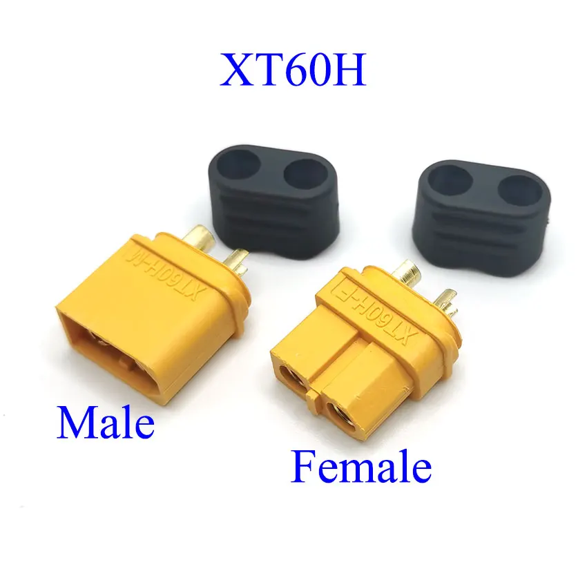 Amass Macho Fêmea Xt60 Xt60h Bala Conector Plugues para rc Conectores Lipo Bateria 100 Peças 50pair
