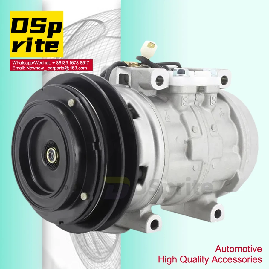 10P13C 447100-6790 447200-7150 447200-7152 S8831-01650-B 88310-1650 AC Air Conditioning Compressor 24V for Toyota Hino Ranger