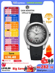 San Martin FKM SN0144 JianZhan Dial Gada 36/39/42mm Men's Luxury Dress Automatic Mechanical Watch Miyota 9015 Original Design