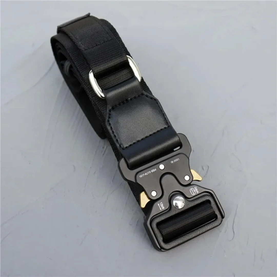 Hot Ins Paris Alyx Roller Belt Men Women Lasered Logo Buckle 1017 Alyx 9sm Belts Classic Signature Strap