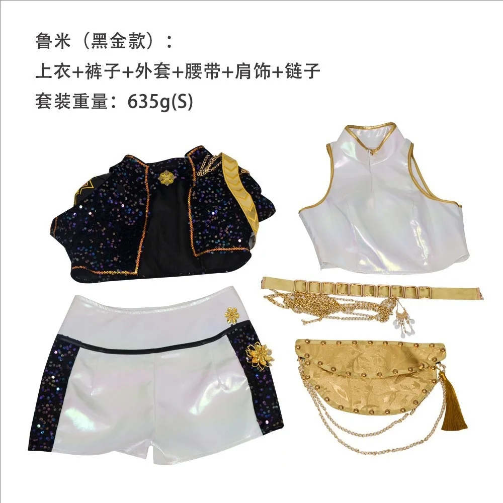 Meisjes Rollenspel Glitterkostuum Cosplay Glanzend kostuum Cosplay Vermomming voor vrouwen Pakoutfits Halloween Kerstmis Carnaval Feestpak