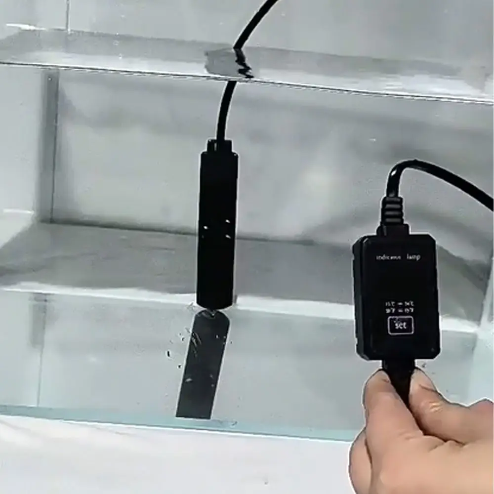 Quartz Glass Aquarium Submersible Heater Adjustable Low Water Level Fish Tank Heating Rod Constant Temperature Control 30w-100w - view 2