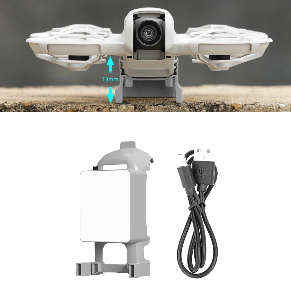 

For DJI NEO Increase Height Kickstand Night Lights Landing Gear Illuminated Kickstand Height Protector Accessory