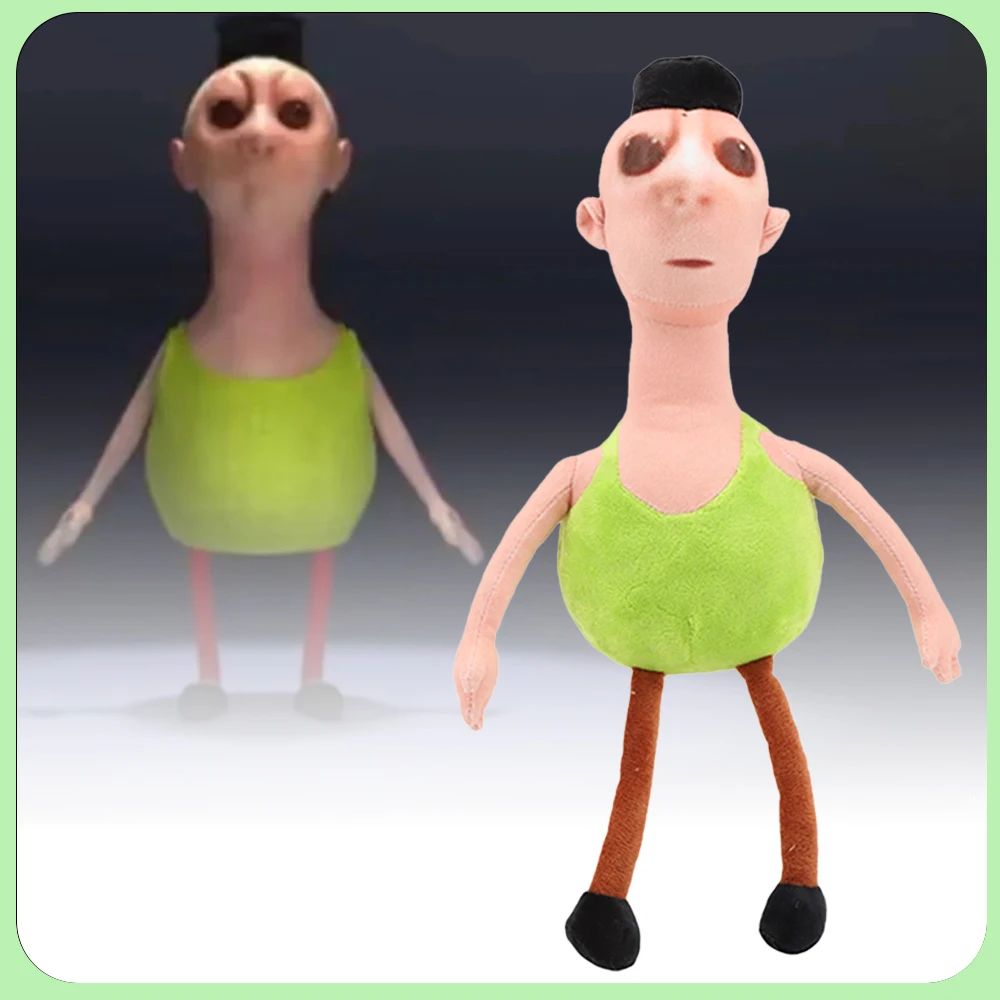 

34cm Funny HAMOOD HABIBI Plush Toys Movie Stuffed Animals HAMOOD Toys Alien Black-hatted Man Fans Birthday Gifts Toys for Kids