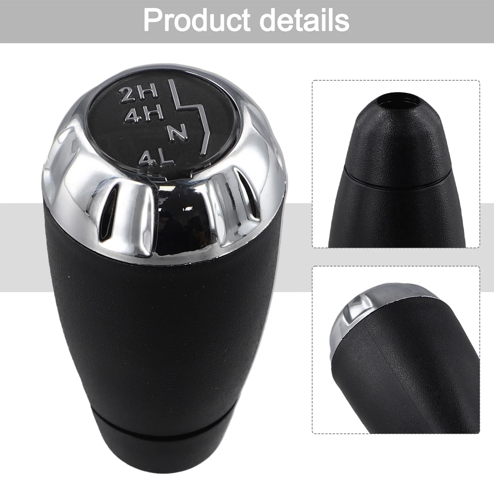 

Chrome Transfer Case Shift Knob for Jeep For Wrangler (2011 2018) Easy Replacement Car Shift Handle with OEM Specification