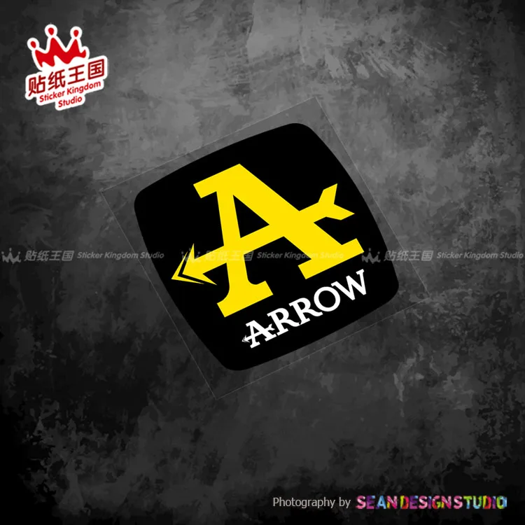 Наклейки на выхлопную систему мотоцикла Arrow, водонепроницаемые стикеры 08