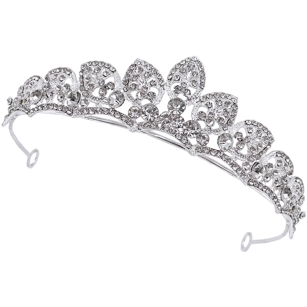 أنيقة العروس تيارا غطاء الرأس حجر الراين تصميم حفل زفاف ديكور رائعة الزفاف أغطية الرأس تيارا غطاء الرأس الرومانسي