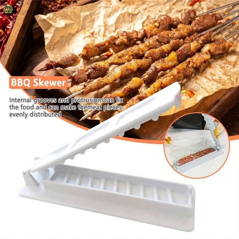 1PC Barbecue Skewer Outdoor Barbecue Skewer Tool Picnic Accesorios Bbq Accessories Picnic Accesorios