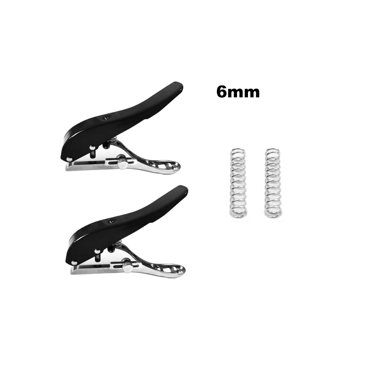 اليد ثقب الناخس للطلاب ، حافة النطاقات ، ويأتي مع اثنين من الينابيع الغيار ، 2 قطعة ، 6 مللي متر