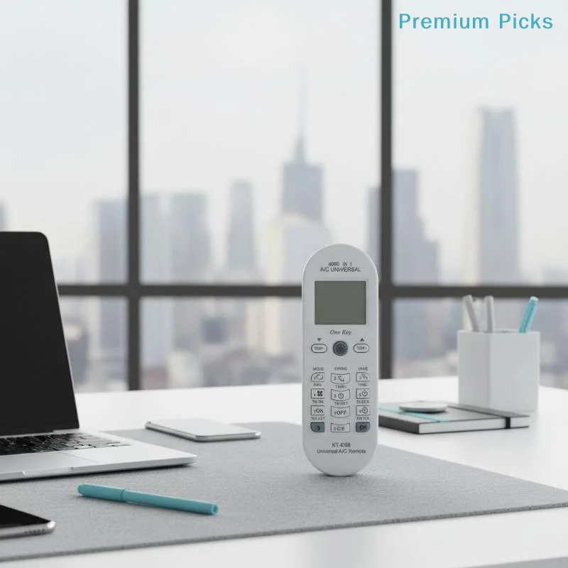 portableUniversal Air Conditioner Remote 6000 In 1 One Key Quick Setup Long Range Control Replacement for Most ACs