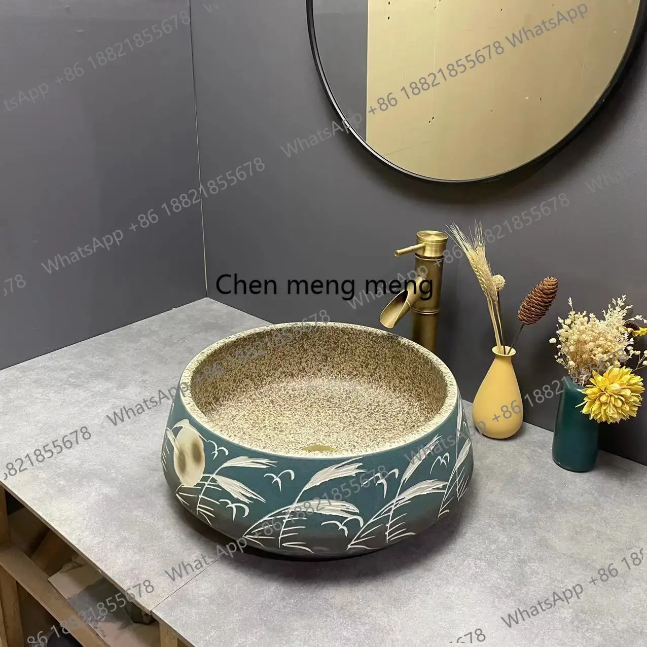On-stage basin, cornucopia series, bathroom wash basin, bathroom wash basin