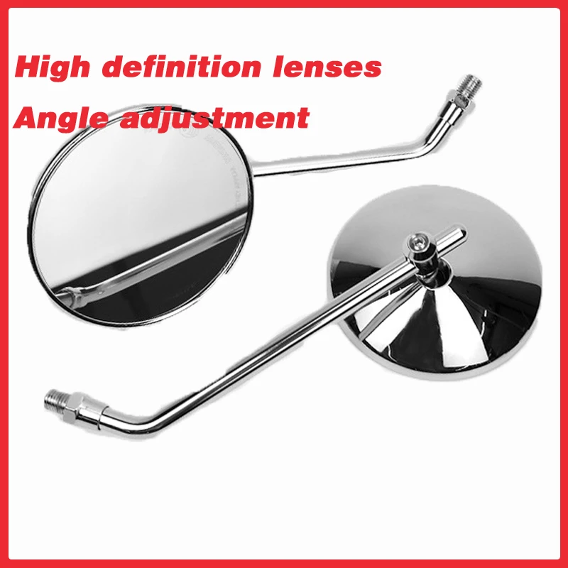 المرايا الجانبية العالمية للدراجات النارية - رقم مافريك. 9 Yadi Emma Round Reflector Wind Wing Spoiler Kit | ترقية السلامة #3