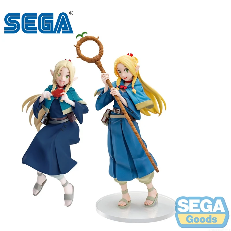 SEGA Genuine PM Delicious In Dungeon Marcille Luminasta Anime Action Figures Toys For Boys Girls Kids Gift Model Ornaments