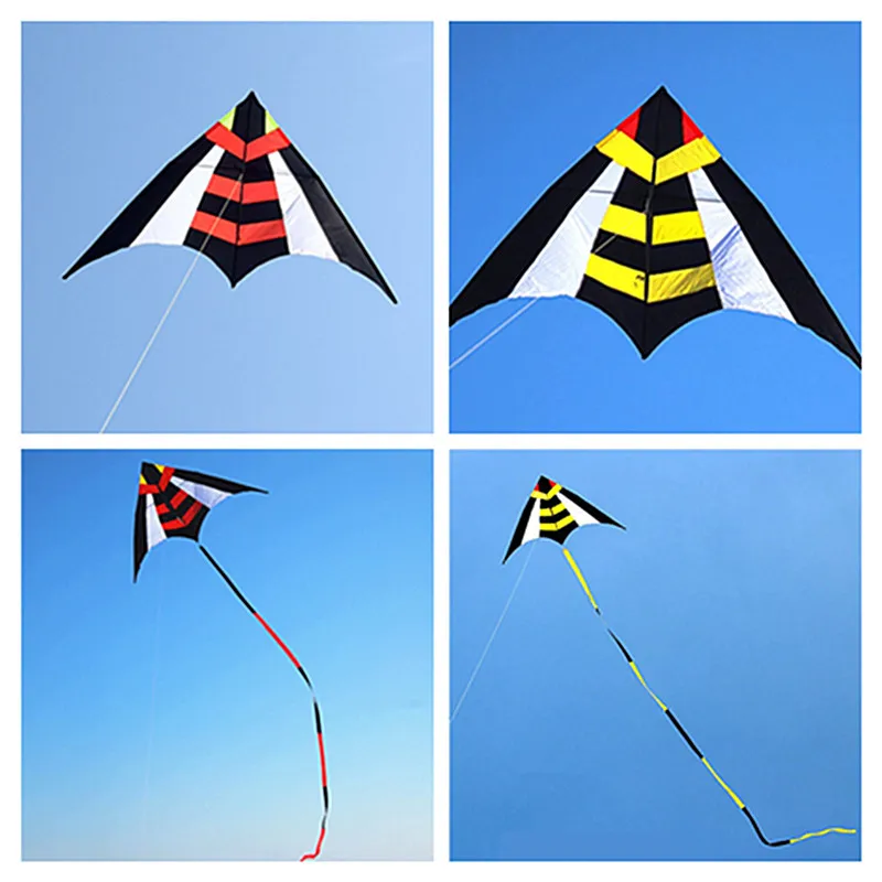 free shipping delta bee kite flying wasp outdoor play inflatable toy kite for adults kite reel kite professional dragon kite fun