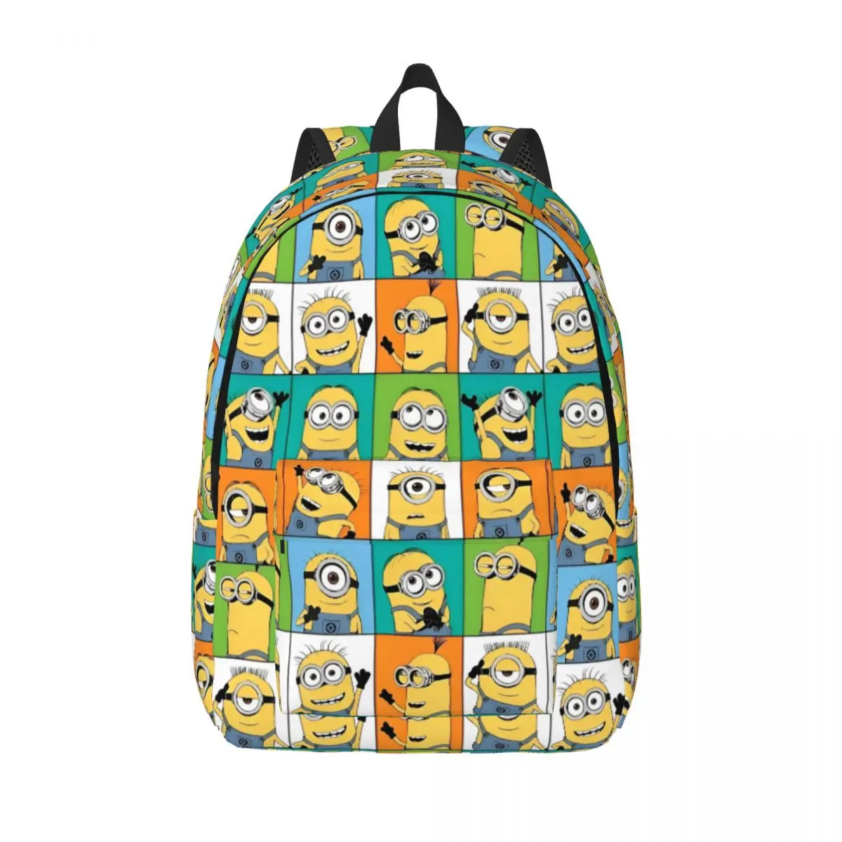 

Kawaii Despicable Me Minions Backpack for Men Women Cool Student Business Daypack Cute Portrait College Canvas Bags Lightweight