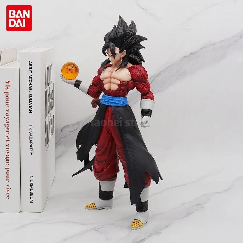 Anime Dragon Ball Gogeta Ssj4 figura Super Saiyan 4 Son Goku Vegeta estatuilla PVC modelo de figuras de acción juguete para niños regalo