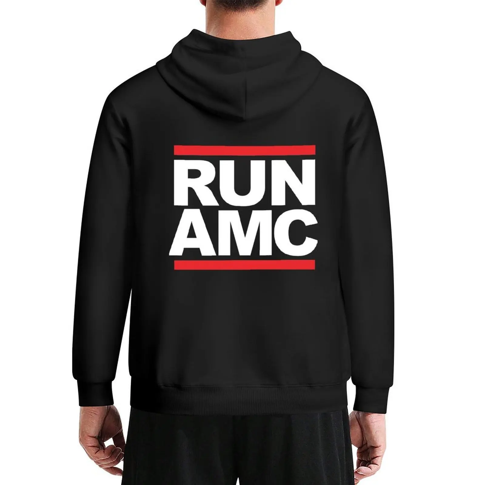 RUN AMC $AMC Stonk Sudadera con capucha otoño nuevos productos suéter de invierno para hombres ropa de estilo coreano conjunto de sudadera para hombres Sudadera con capucha japonesa