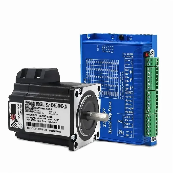 57J1854EC-1000-LS+2HSS57 CNC Kit 23 Hybrid Closed-Loop Stepper Servo Motor & Driver