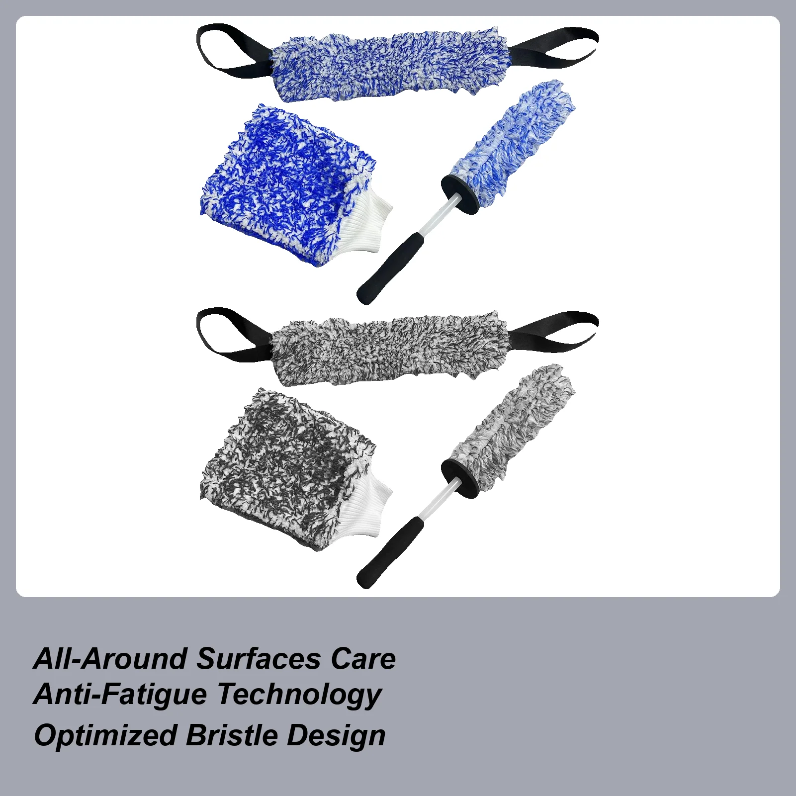 

Щетка для шин, набор колесных щеток из микрофибры, 3-х шт., варежка из микрофибры для автомойки, для внедорожника, грузовика, мотоцикла, минивэна