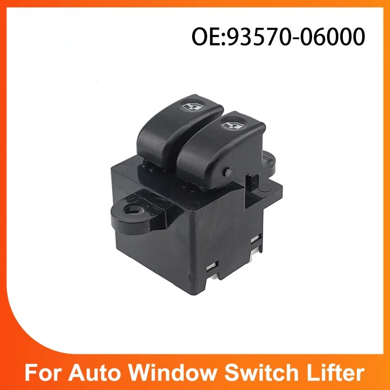 93570-06000 Electric Window Control Switch Button 9357006000 For Hyundai Atos Prime 1998-2002 Atos MPV 2000 -2003 6 Pins