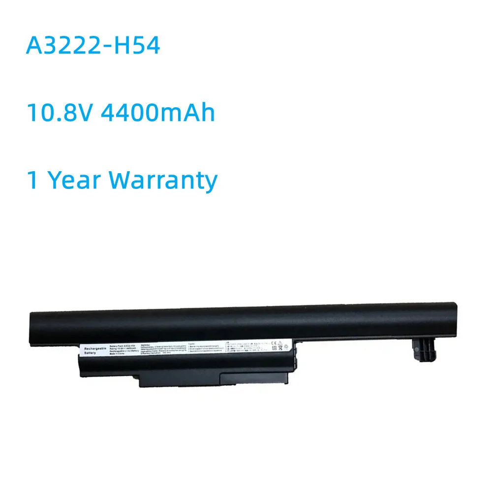 

10.8v 4400mah A3222-H54 new laptop battery For HASEE A460-P60 D1 A460-I3D1 A460-I3D2 A460-I3D3 A460-I3D4 A460-I3D5