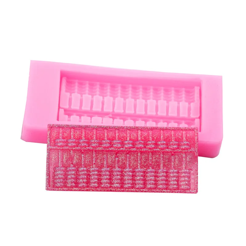 Chinese Classic Computer Key-Broad Cooking Tools Fondant Silicone Mold For Baking Of Cake Decorating Kitchen Accessories Bakery