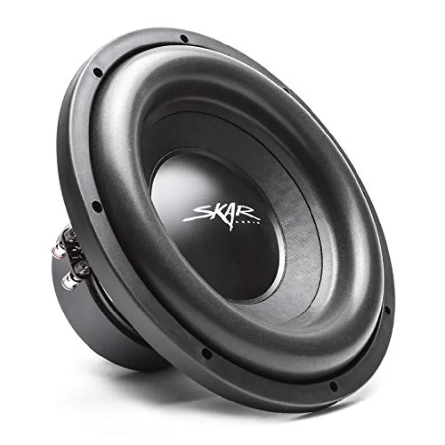 

Car audio subwoofer, polypropylene cone, black, 1200W max power for deep bass response