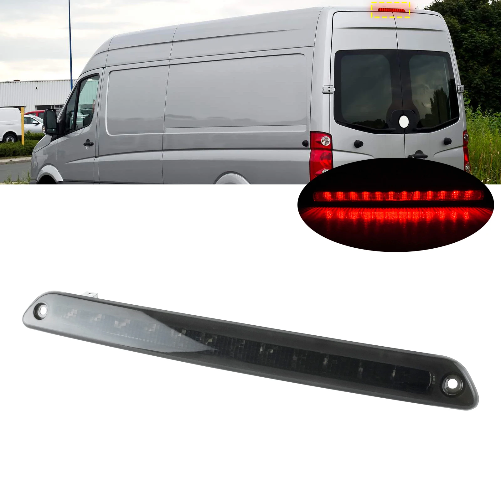 

Задний третий светодиодный стоп-сигнал высокого уровня 2E 0945097 Для VW Crafter 2E 2006-2016