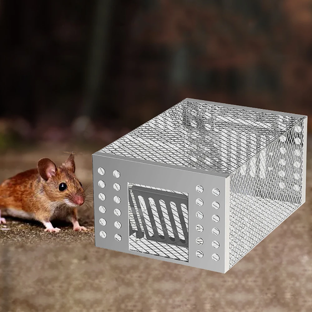 F9 Mouse Catching Cage Large Mousetrap Automatic Continuous Cycle Mouse Trap Home Garden Rat Catching Artifact Safe And Harmless