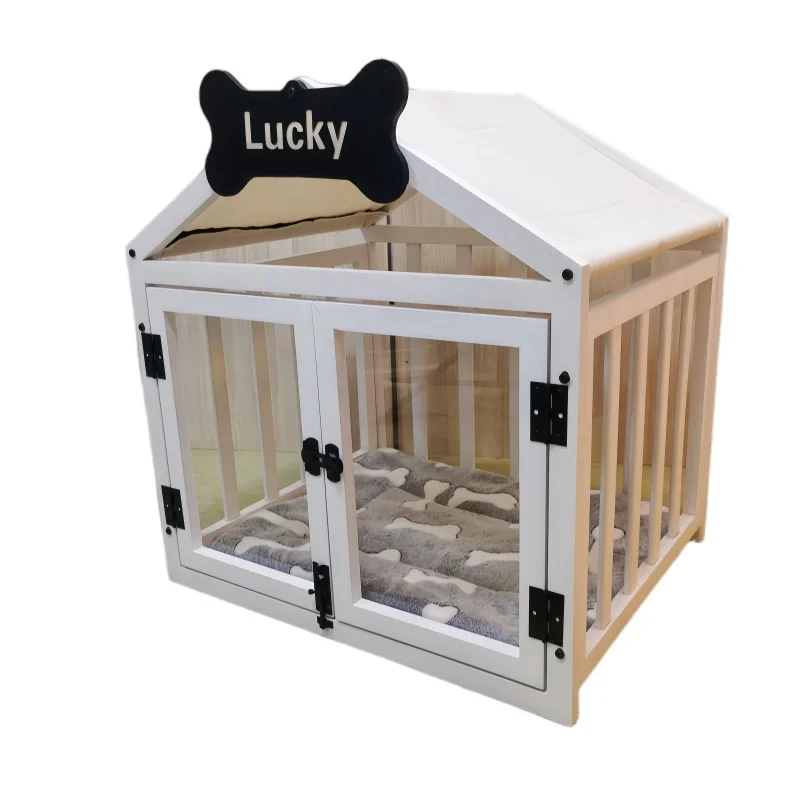

Customizable Cuccia per cani in legno cani di lusso corgi per interni sfoderabile e lavabile villa universal