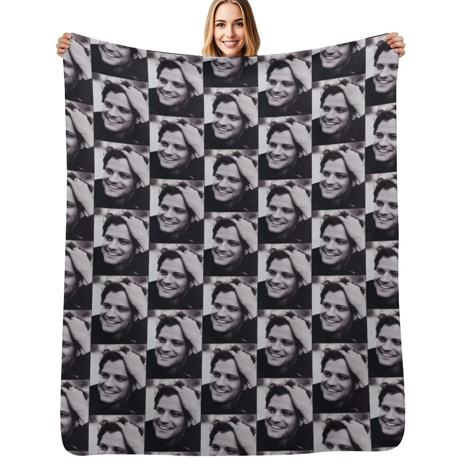 

Colin Firth Throw Blanket Easy Care Comfortable Blanket for Couch