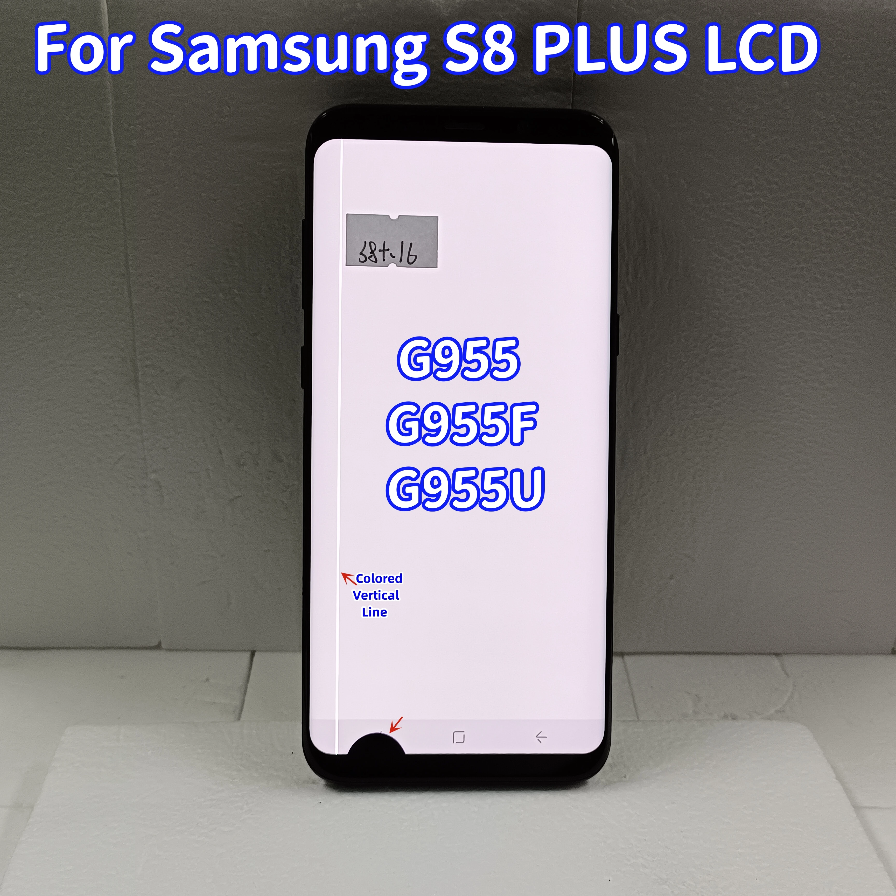 Amoled Lcd Display For Samsung Galaxy S8 Plus G955 G955fd G955u G955n With Defects Lcd For S8+ With Touch Screen Digitize