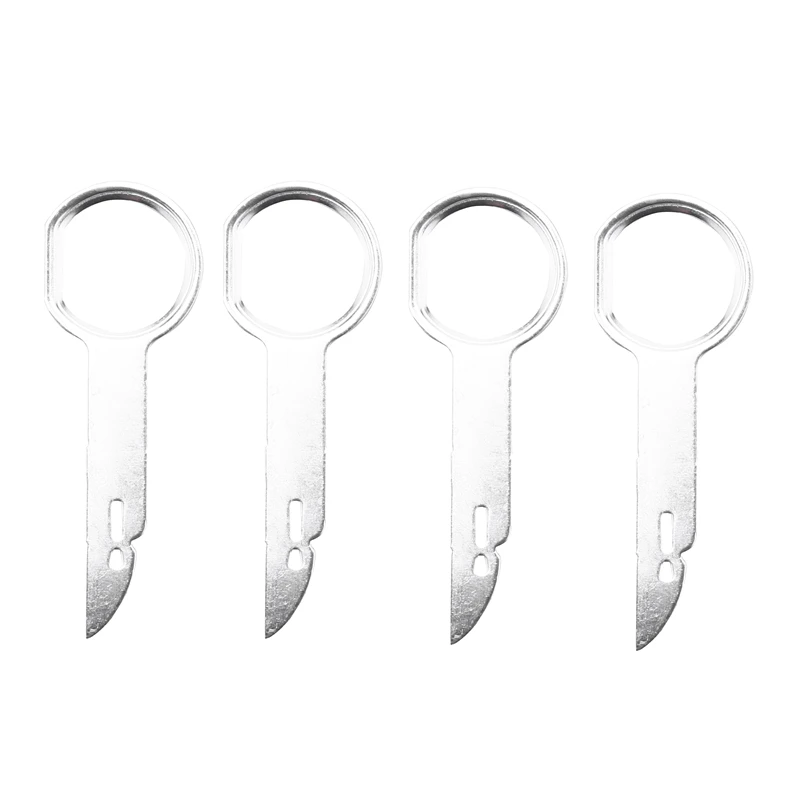 

Hand Tool Set 4pcs Car Stereo Radio Removal Remove Tool 4 Keys For Audi For Ford For Volkswagen Car Accessories