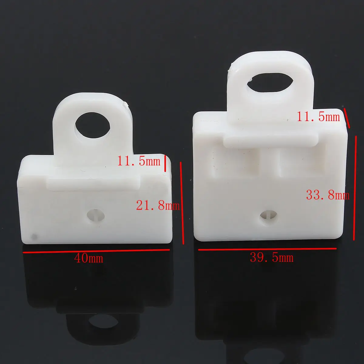 2Pcs Car Door Window Regulator Glass Support Clips for Toyota 1988-2015 Scion 2004-2015 Slider Sash Connector Holder Clip