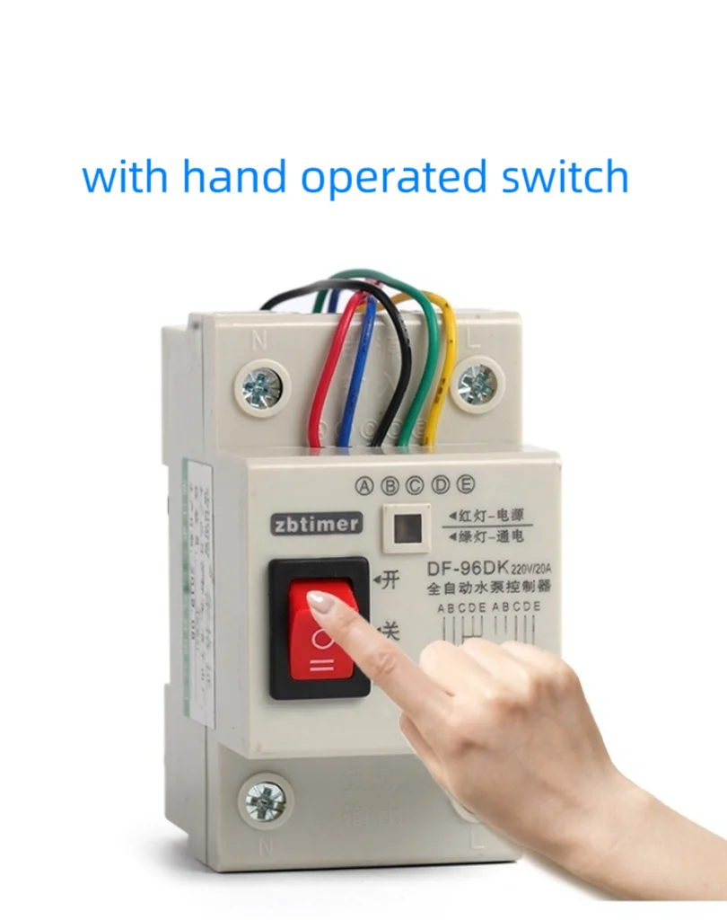 

AC220V 20A Water Tank Water Tower Automatic Water Filling and Drainage Level Controller