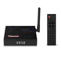 TANIX TX68 Android 12.0 Smart TV Box Digital Allwinner H618 Quad-core 4K Media Player AV1 H.265 VP9 Decording 2.4G&5G WiFi BT